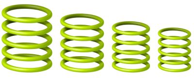 GRAVITY RP 5555 GRN1 Univerzálne krúžky zelené
