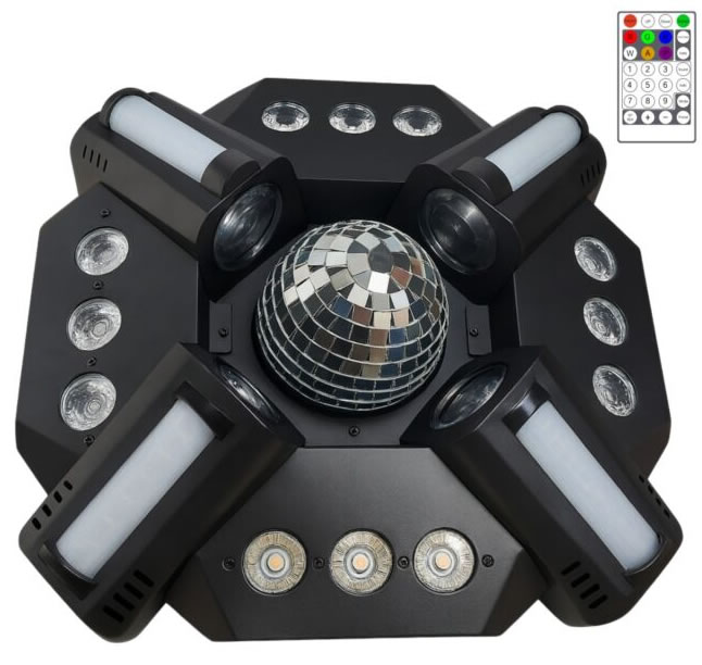 LIGHT4ME MULTIX LED multiefekt 3v1