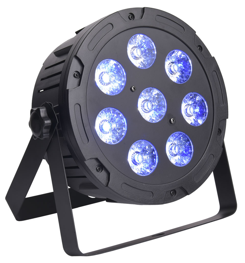 LIGHT4ME LED QUAD PAR 8x10W RGBW