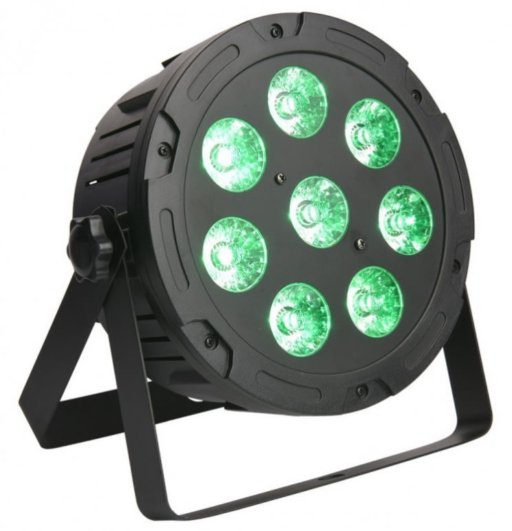 LIGHT4ME LED TRI PAR 8x9W RGB