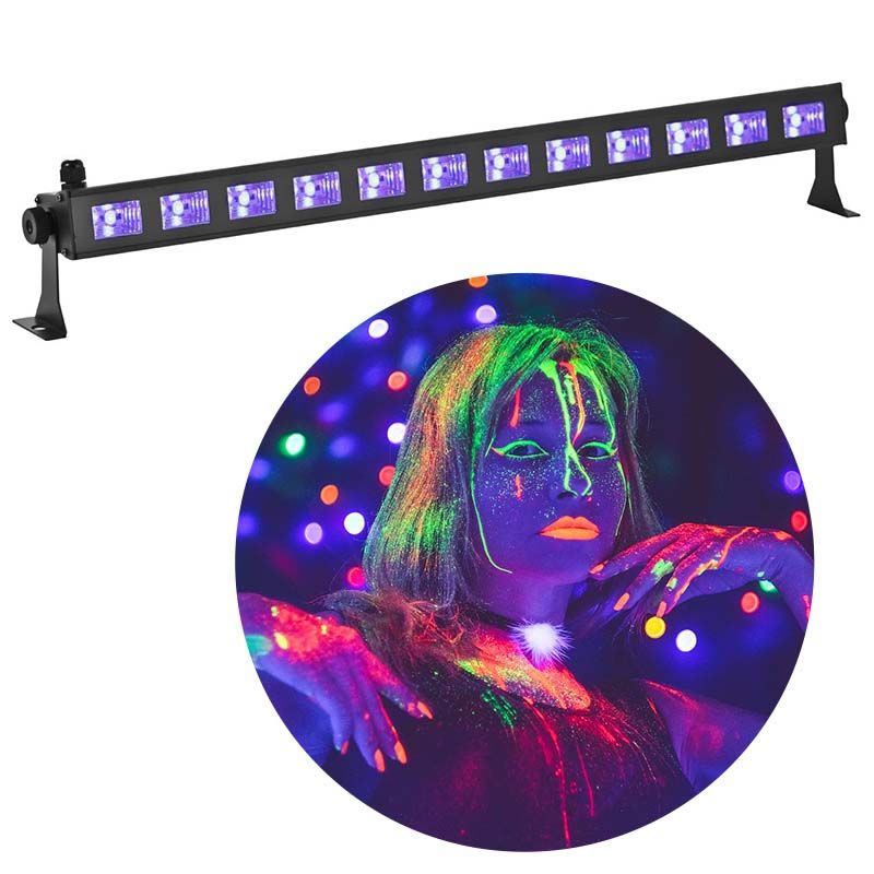 LIGHT4ME LED UV BAR 12x3W + Biela