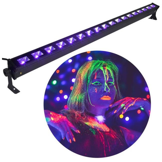 LIGHT4ME LED UV BAR 18x3W