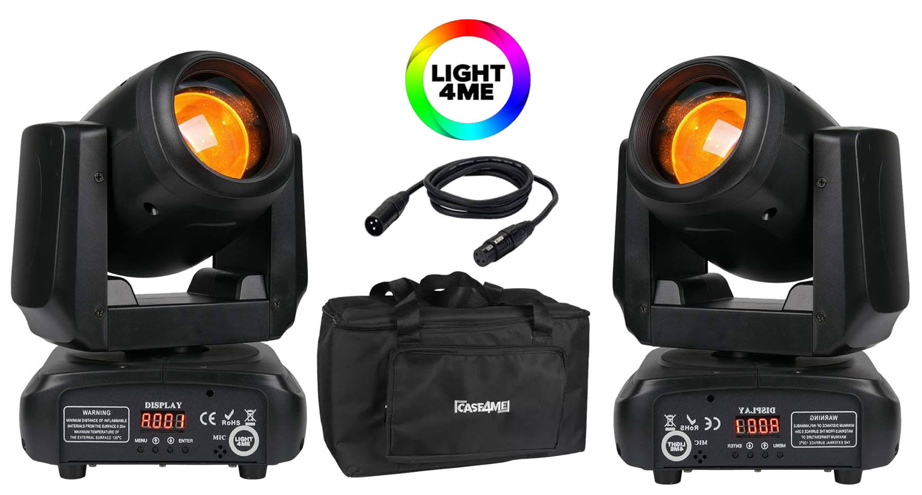 LIGHT4ME FOCUS 100 BEAM rotačná hlava 100W SET