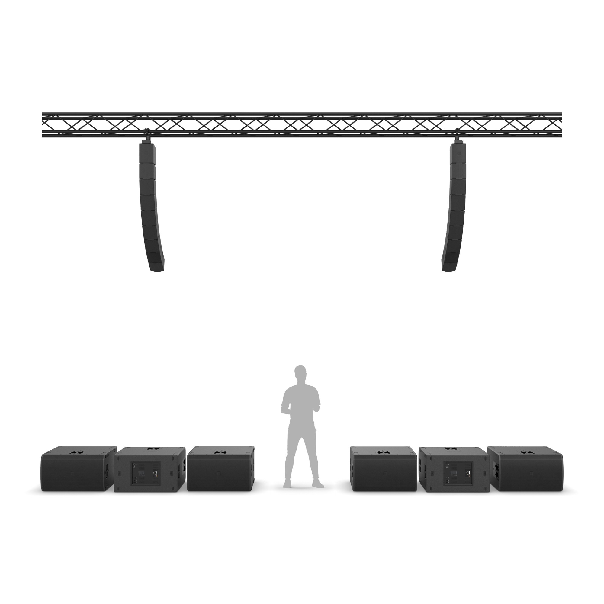 LD MAILA XL Kompaktný Line Array Systém 17,5kW