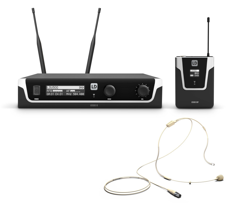 LD U518 BPHH Mikroport hlava - Béžový