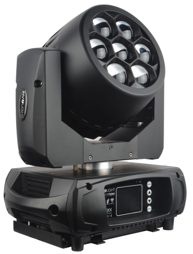 INV LED LIBERTY 710W rotačná hlava 7x10W
