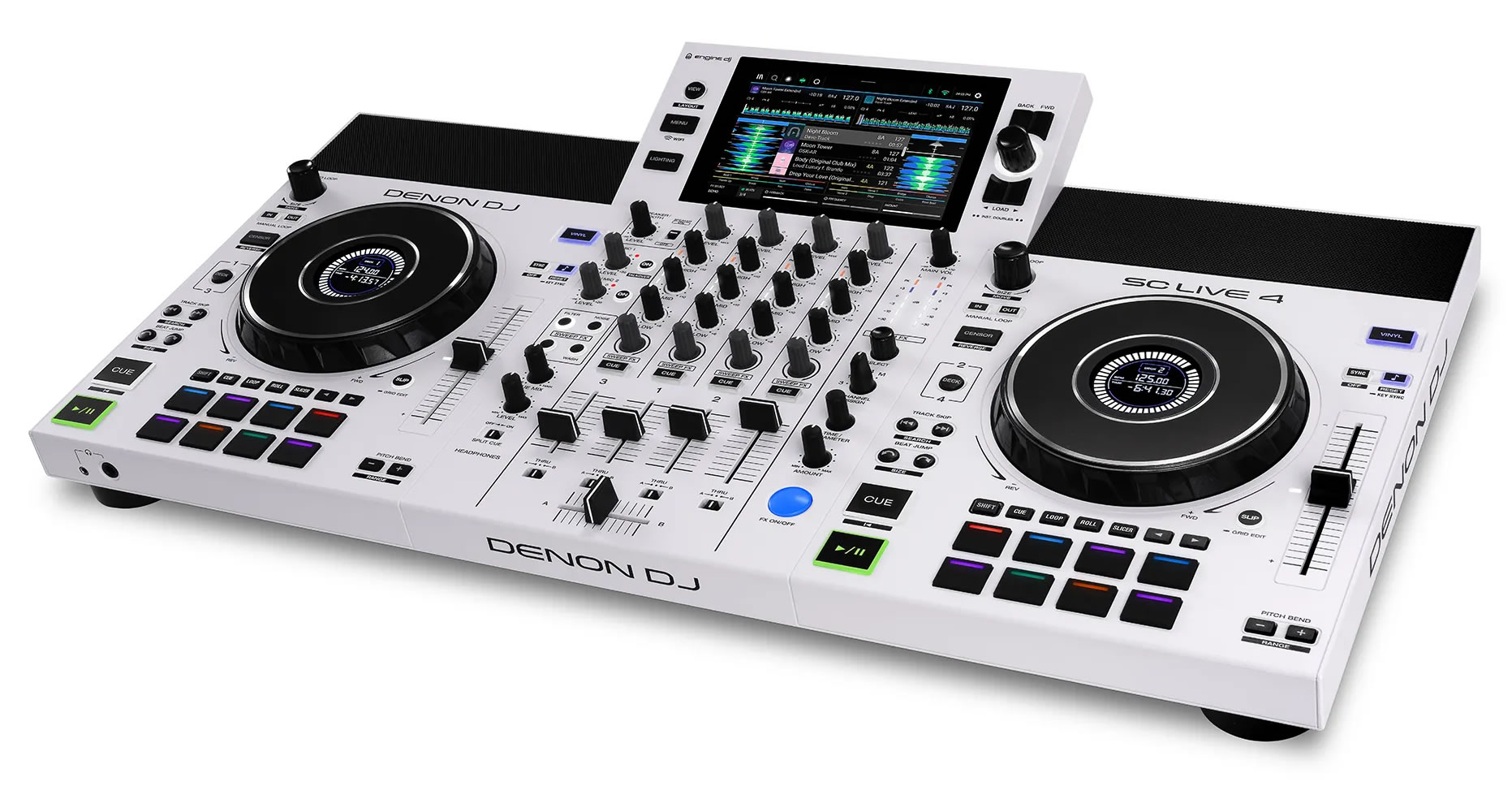 DENON DJ SC Live 4 White Standalone DJ kontrolér