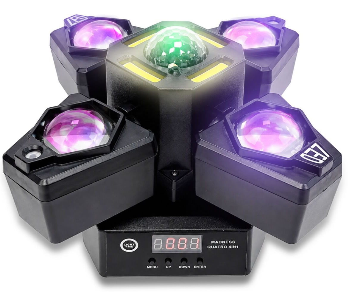 LIGHT4ME MADNESS QUATRO 4v1 multiefekt