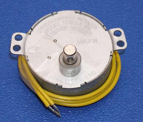 Motorček 220/240V 4W 1.1-1.3 ot/min