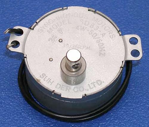 Motorček 24V 4W 30ot/min.