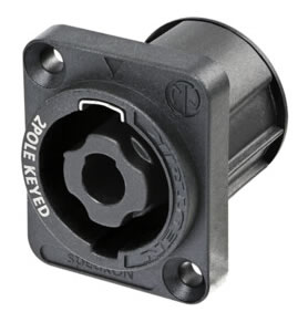 NEUTRIK NL2MPXX Speakon NL2 panelový