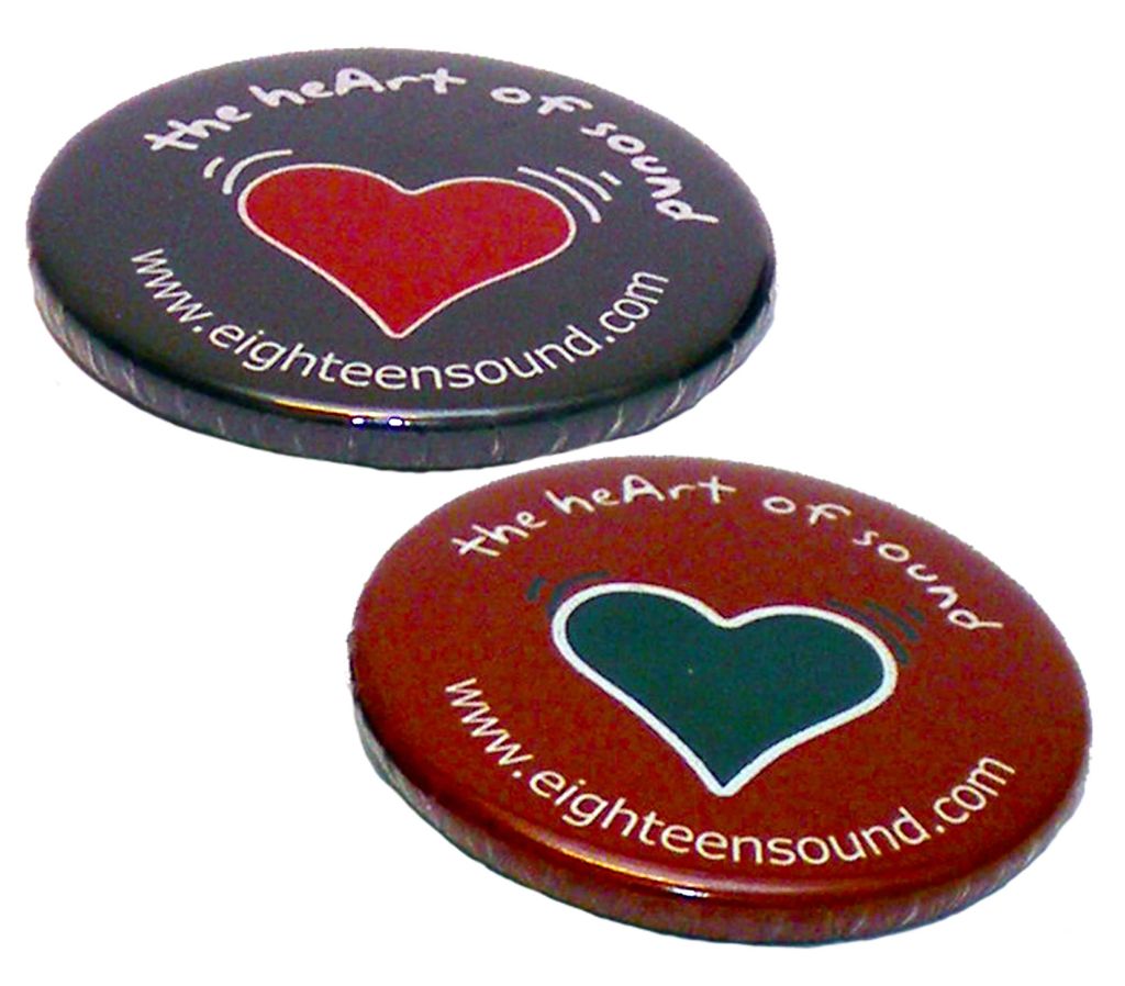 Odznak - placka 18 SOUND