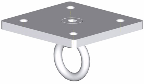 MT PA 01 Závesné oko