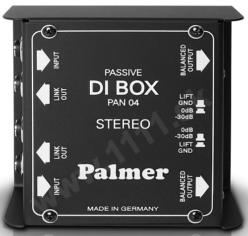 AHALL PAN04 Pasívny DI box stereo