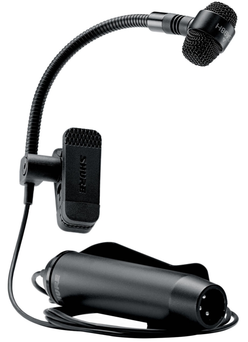 SHURE PGA98H-XLR nástrojový mikrofón