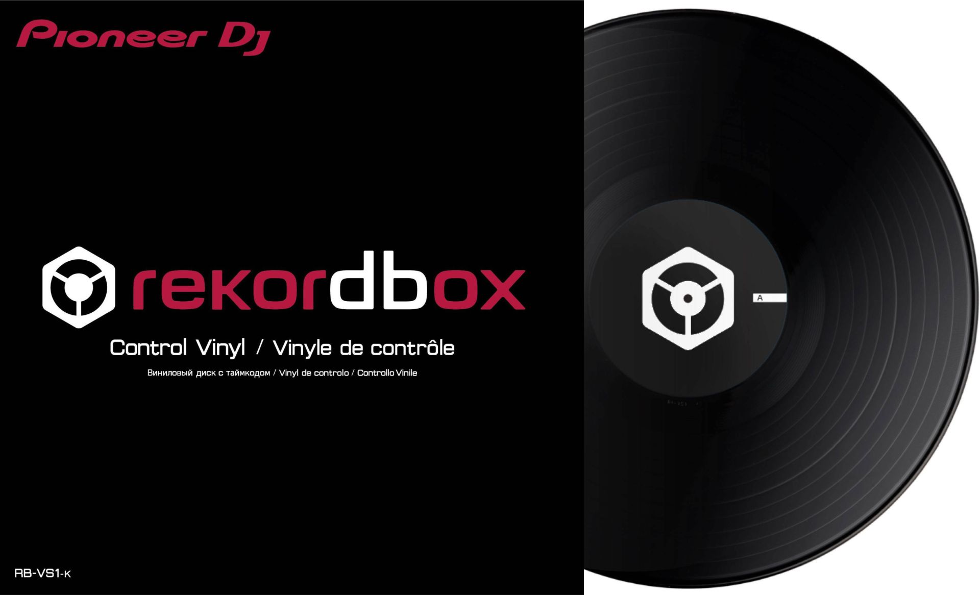Pioneer Dj RB-VS1K Control vinyl