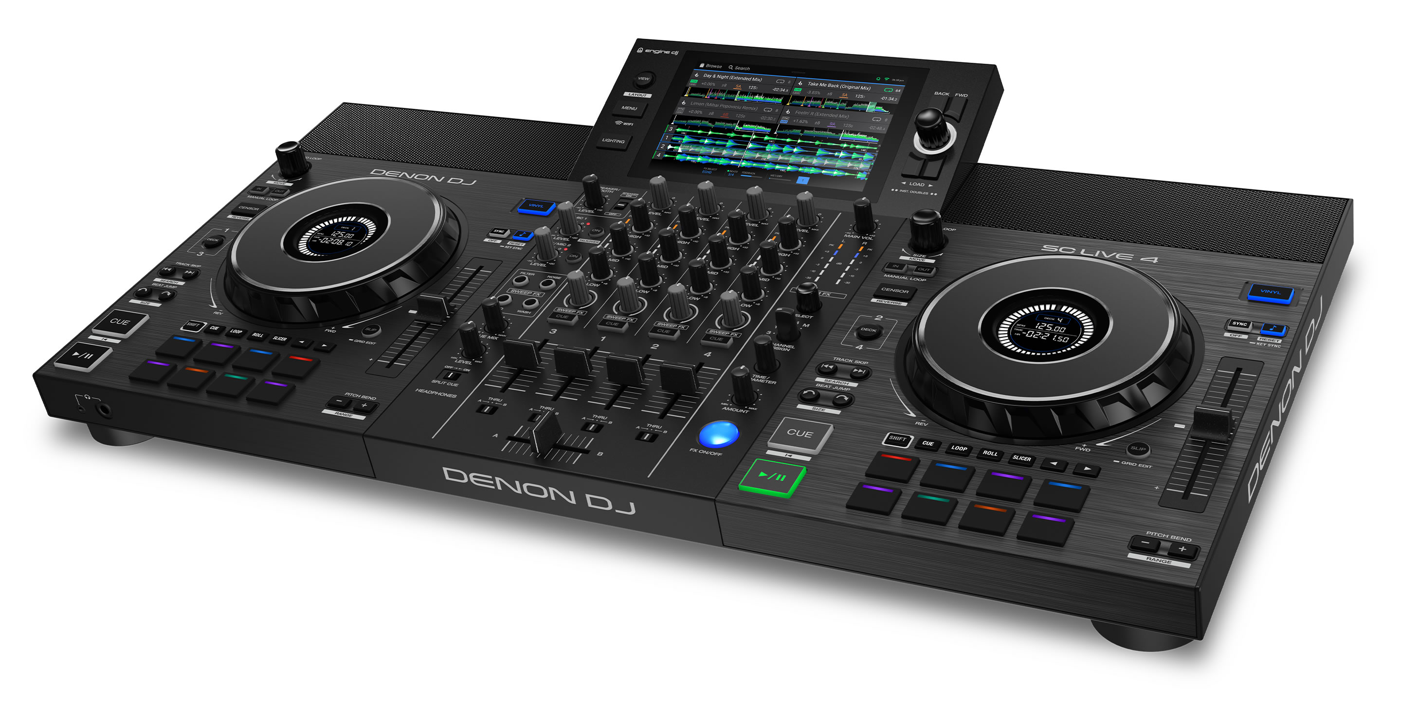 DENON DJ SC Live 4 Standalone DJ kontrolér
