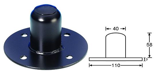 AHALL SM 701 Vsuvka do reproboxu nízka
