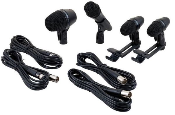 SHURE PGADRUMKIT4 sada mikrofónna na bicie