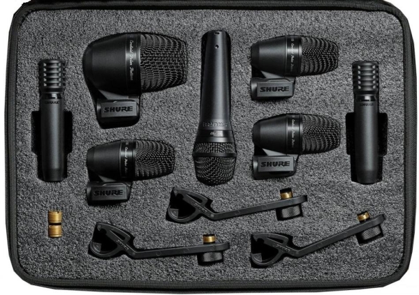 SHURE PGADRUMKIT6 sada mikrofónna na bicie