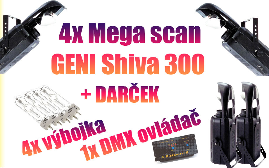 GENI SHIVA 300 MEGA SET