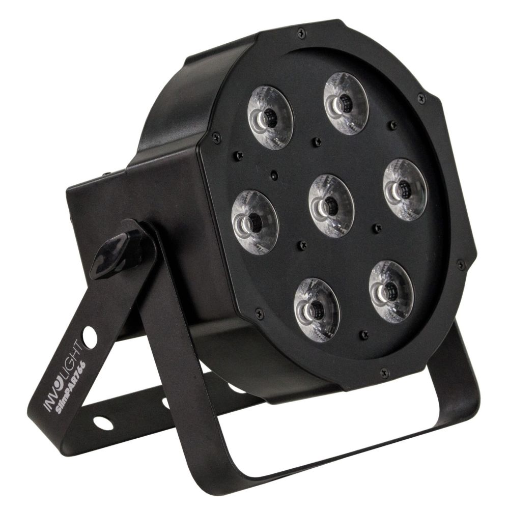 INV LED SlimPAR766  RGBWA/UV reflektor 7x6W