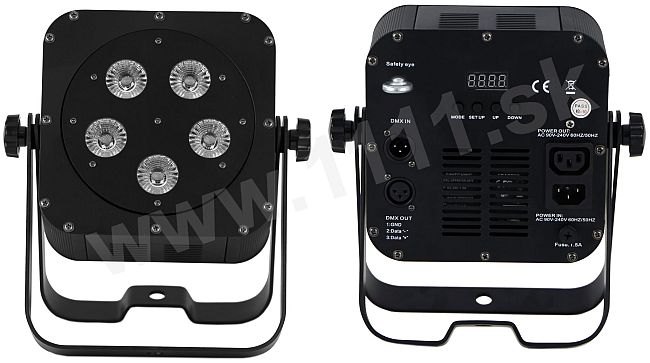 INV LED SlimPAR56 PRO RGBWA+ UV reflektor 50W