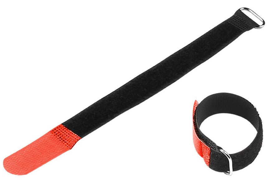 AHALL VR2020 RED Suchý zips na káble