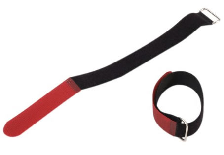 AHALL VR2530 RED Suchý zips na káble