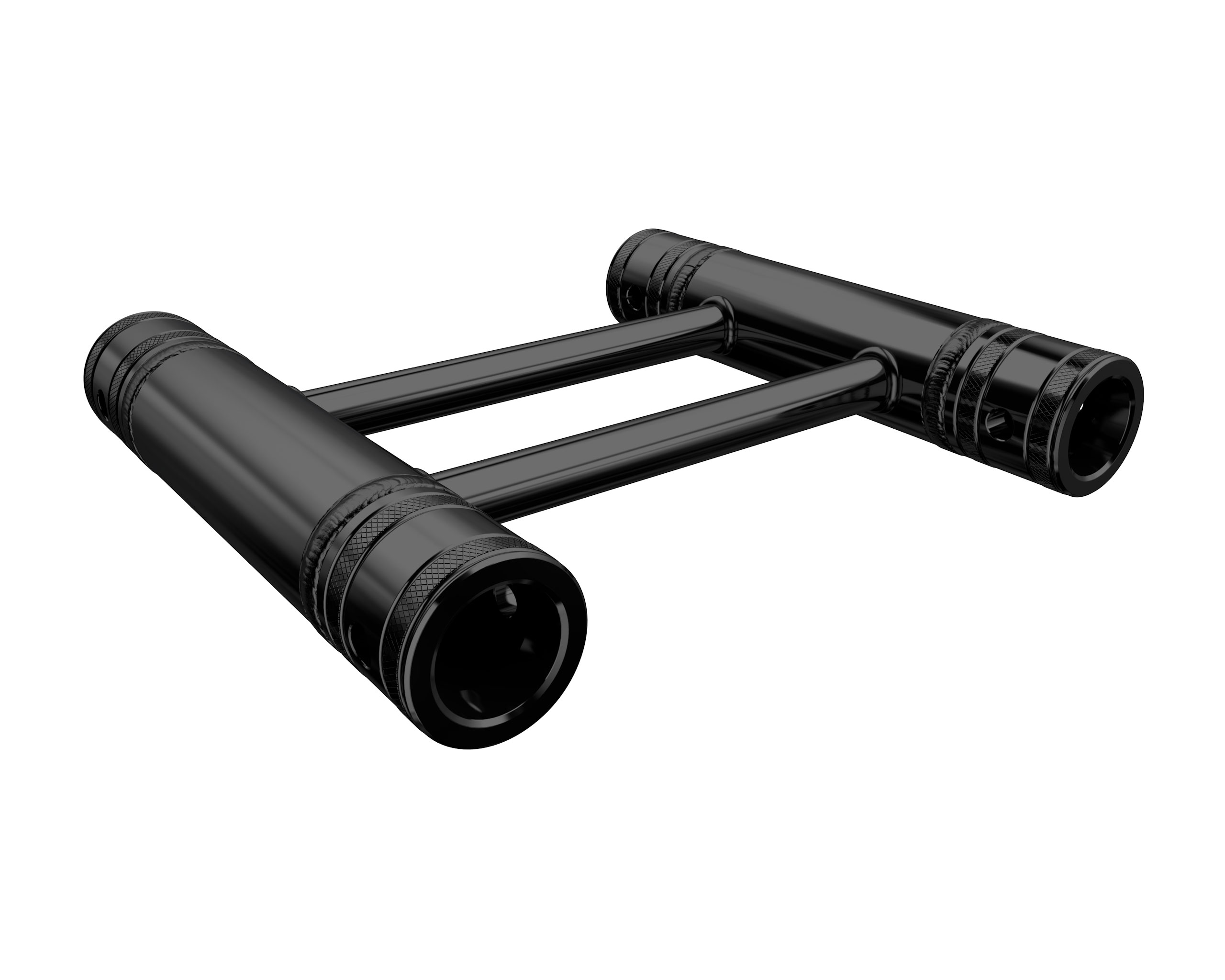 GLOBAL TRUSS DUO  F32025-B Rovný kus 0,25m BLACK 