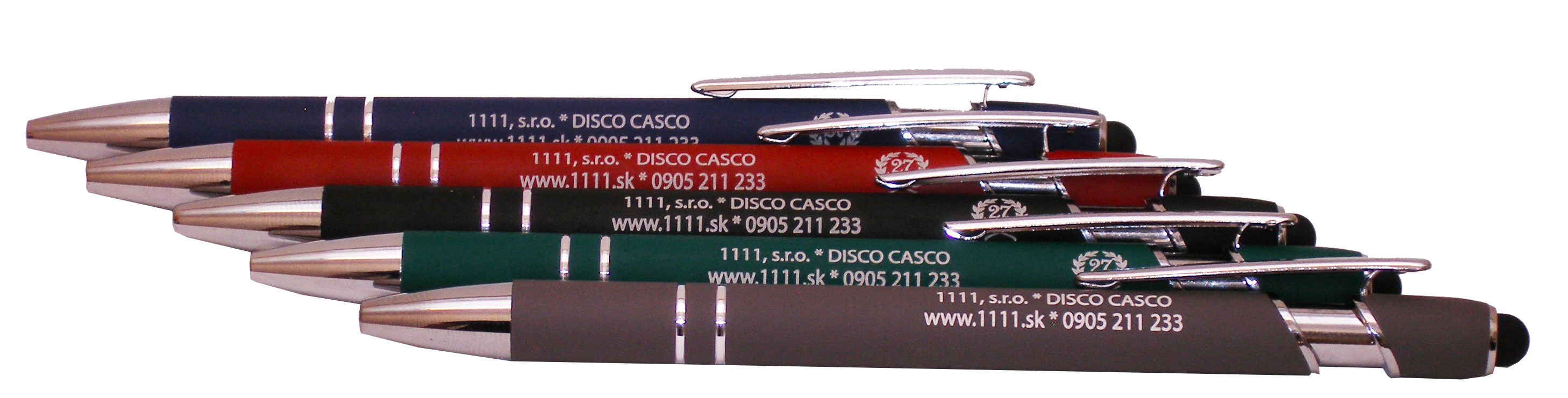 Špičkové guličkové pero DISCO CASCO