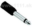 AHALL 7542 Redukcia Jack mono 3,5 mm - Jack 6,3 mm