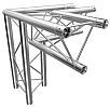 GLOBAL TRUSS DECO TRIO F23C34 Ľavý roh 90°