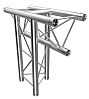 GLOBAL TRUSS DECO TRIO F23T35 3-cestný roh 90°