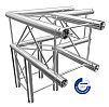 GLOBAL TRUSS DECO QUATRO F24C30 3-cestný roh 90°