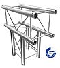 GLOBAL TRUSS DECO QUATRO F24T35 3-cestný roh 90°