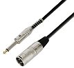 AHALL K3MMP-0100 Kábel XLR/6,3 Jack 1m mono