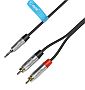 AHALL K4YWCC-0300 Kábel Jack 3,5 st/ 2 x RCA 3m