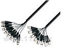 AHALL K3L8MF-0500 Multikábel 8 x XLR/XLR