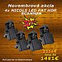 NICOLS 4x LED PAT HDR Scanner 100W DMX