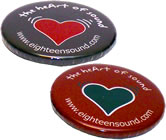 Odznak - placka 18 SOUND