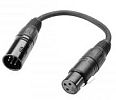 DC DMX XLR3/ XLR5 pin kábel 5m