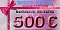 Darčeková poukážka DISCO CASCO 500€